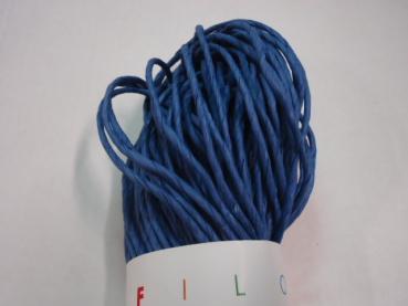 Papiergarn dick blau